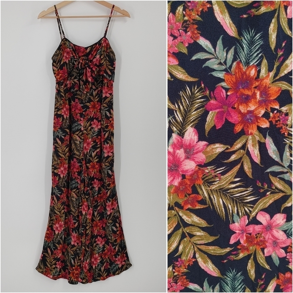 American Eagle Knot Front Jumpsuit
